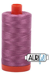 Aurifil Mako 50wt Cotton 1300 m 1422 yd. spool - 5003 Wine